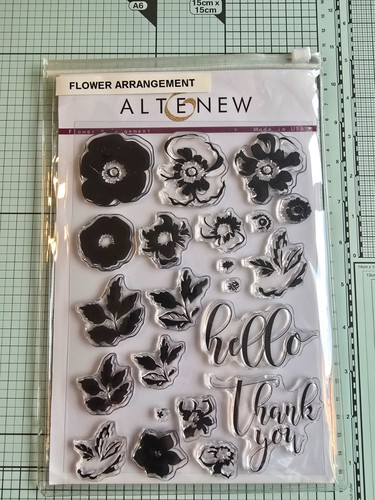Altenew flower arrangement 6x8 - flower,