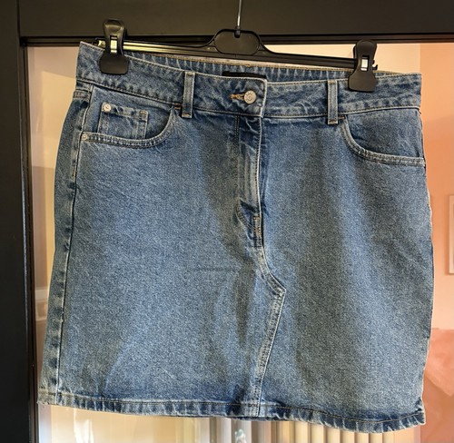 Blue denim skirt from - blue,