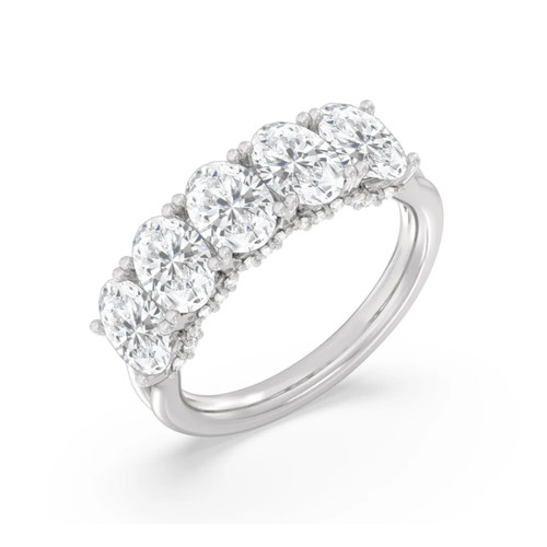 Diamond ring oval lab - lab, 3
