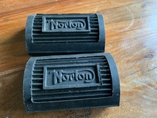 Norton Footrests Vintage Pair