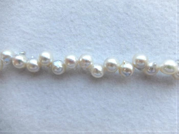 Heavy baroque pearl necklace - , 8