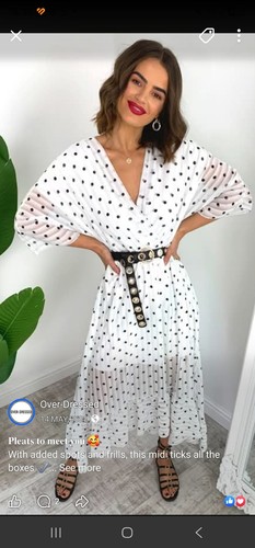 White black polka - polka, dot