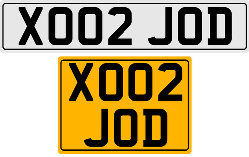 Xo02 jod private plate - xo02,