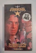 WCW NWO Starrcade 1999 VHS Tape WWE WWF Wrestling