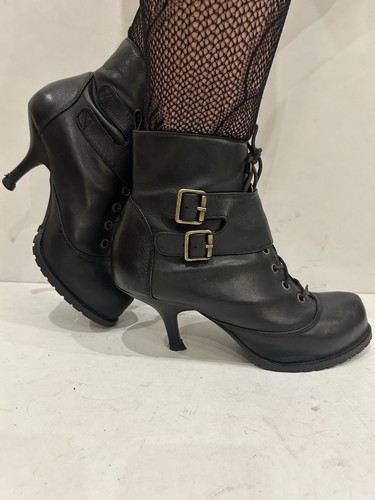 Carvela black leather lace - carvela,