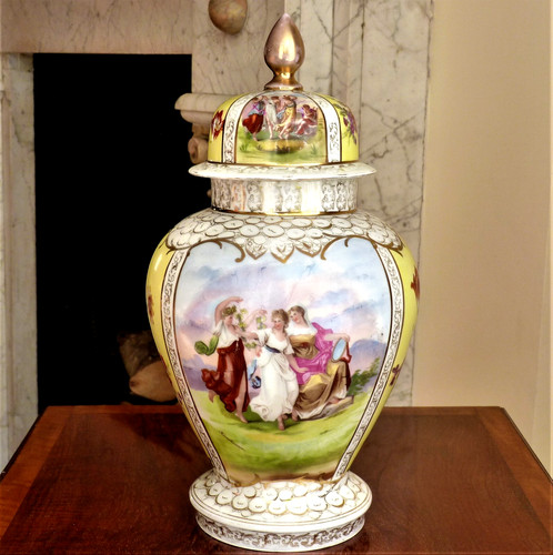 Dresden ginger jar urn helena - dresden,