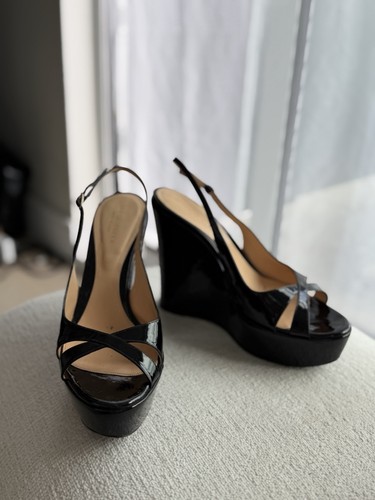 Sergio rossi black patent - sergio,