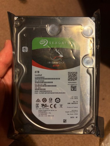 Seagate ironwolf 8tb - seagate, 7200