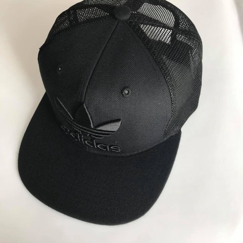 Black adidas snapback cap mens - black,