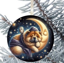 Chow Chow Dog Hanging Bauble