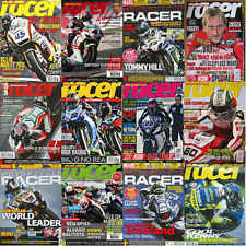Magazine - Motorcycle Racer Motor Bike Racing Contents Index Shown - Various 