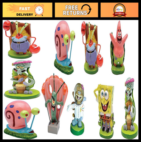 Spongebob piece aquarium - spongebob, 7-piece