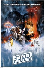 STAR WARS THE EMPIRE STRIKES BACK 91.5X61CM MAXI POSTER NEW OFFICIAL MERCH