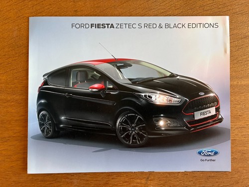 Ford fiesta red black - ford,