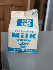 Vintage Half Pint Milk Carton