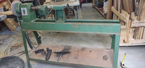 Wood lathe - wood,