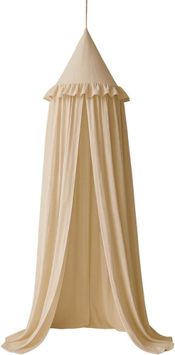 Kids bed canopy with - with, ruffles