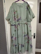 Beautiful Floral Joanna Hope Dress Size 24 NEW RRP£78 Perfect For Summer 