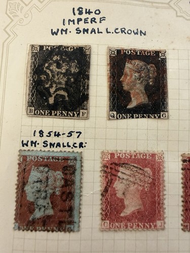 Antique worldwide stamp album - antique,