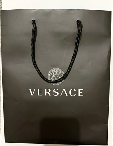 Versace black paper gift - paper,