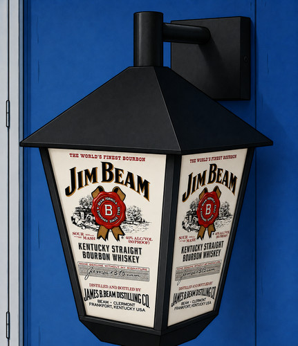 Jim beam large wall - beam,