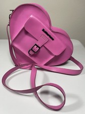 Dr Martens Pink Leather Heart