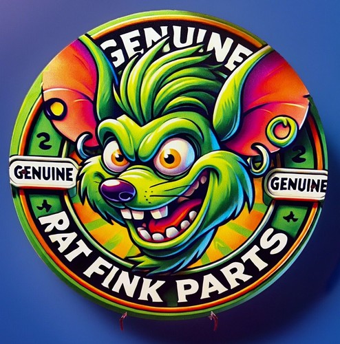 Rat fink hot rod - hot, 8”