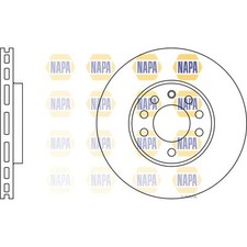 2x Brake Discs Vented For Opel