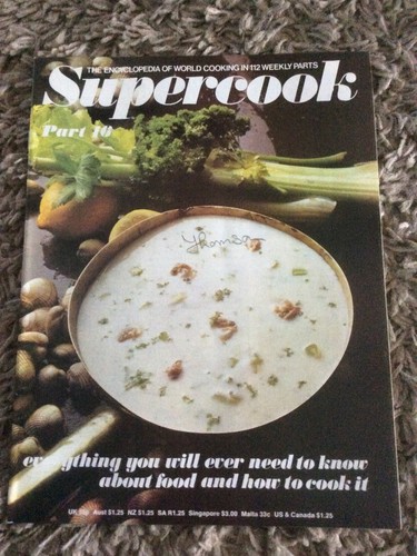 Vintage supercook magazine - vintage,