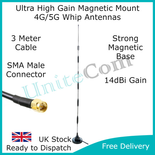 Ultra high gain lte - 5g,