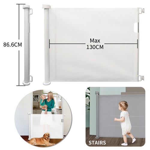 Retractable baby gate - gate, safety
