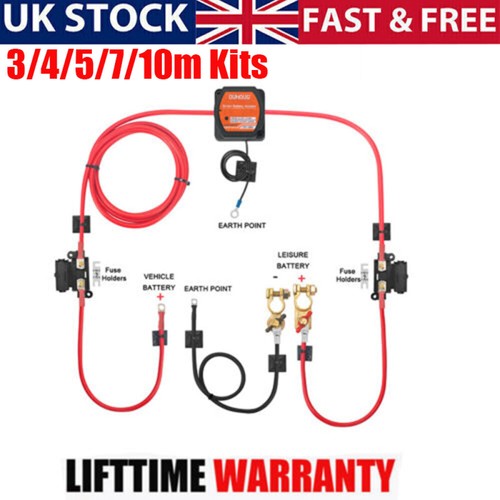 Split charge kit - split, 140amp