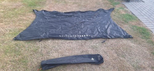 Stitches and steel van - stitches, awning