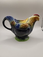 Vintage Tony Wood Staffordshire Ceramic Chicken Teapot in Excellent Condition