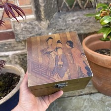 Wooden Storage Box Trinkets