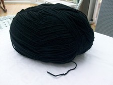 Knitting Wool/Yarn Black DN