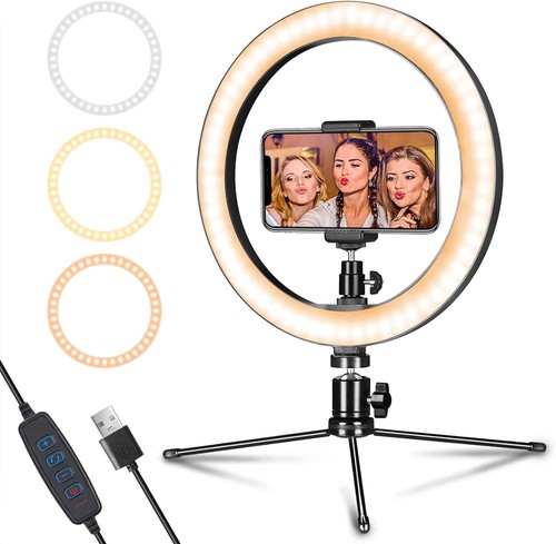 Ring light with - 10",