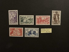 Senegal 1937 LMM Int Exposition Set SG194-9