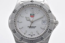【NEAR MINT】TAG HEUER 2000 Professional WK1111-0 White Men's Quartz Watch JAPAN