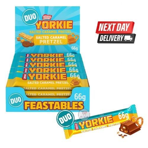 Yorkie salted caramel pretzel - salted,