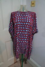 Richard Nicoll silk print dress one size will fit UK 10-12 