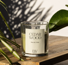 Cedar Wood Scented Candle Jar