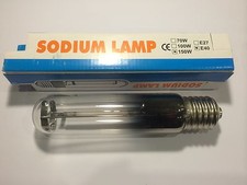 LONG LIFE HIGH PRESSURE SODIUM TUBULAR  LAMP HPS 150W E40 SON-T