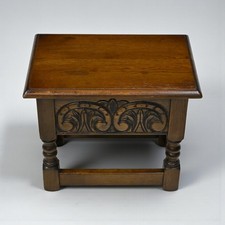 Old Charm Oak Slipper Box
