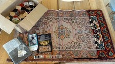 Rare Vintage Readicut Rug Kit