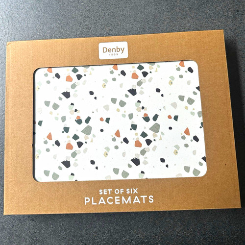 Denby terrazzo effect neutrals - effect,