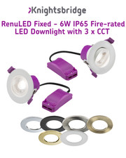 RenuLED 6W IP65 Fire-Rated LED