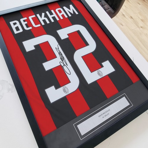David beckham signed print - david,