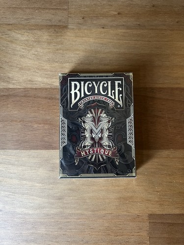 Bicycle mystique red - bicycle, playing