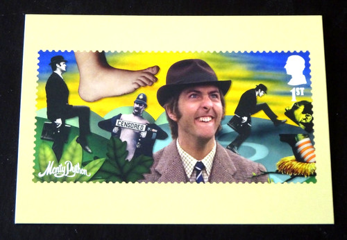 Royal mail stamp postcard - stamp,
